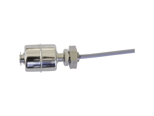 REED Electronics R1/8-EO/S-L45-E27Z-1m PVC svømmerkontakt 230 V/AC 0.4 A, 1 x sluttekontakt, 1 x brytekontakt IP67 (1 stk.)