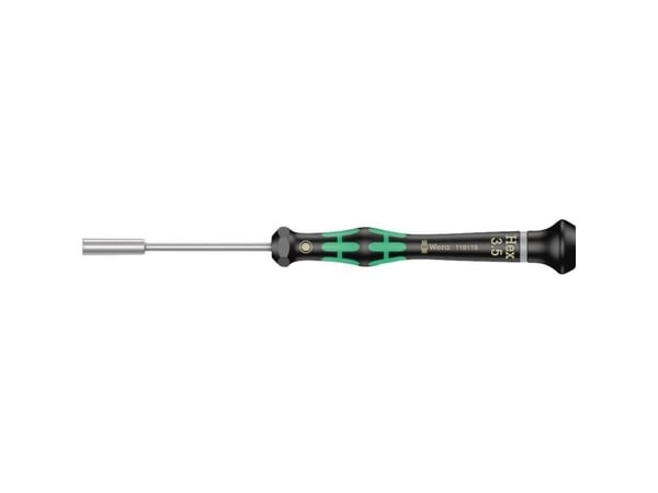 Wera 2069 Micro, Svart, Grønn, 1 stykker, 3.5 mm, 9,7 cm, 1,3 cm, 6 cm