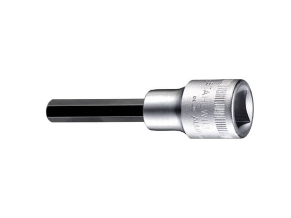 STAHLWILLE 3054/8, Støpselsett, 1/2", Metrisk, 5 hoder, 8 mm, Kromfarget