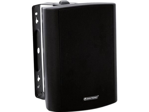 Omnitronic 80710520, 2-suuntainen, johdollinen, 30 W, 100 - 20000 Hz, musta