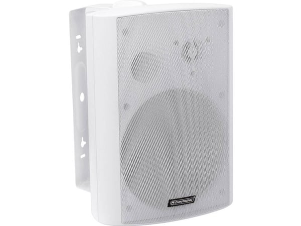 Omnitronic 80710531, 2-veis, Koblet med ledninger (ikke trådløs), 40 W, 70 - 20000 Hz, Hvit