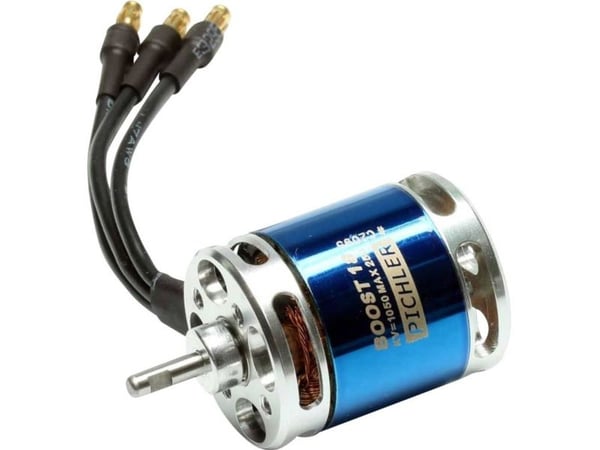 PICHLER C6025, Motor, Blå, Grå