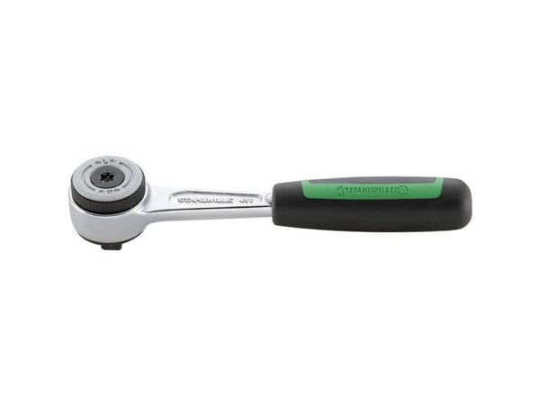 Stahlwille 411-2K 11231011 Vendbar skralde 1/4 (6,3 mm) 118 mm