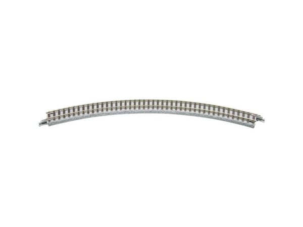 Rokuhan spor (med ballast) bøyd spor 45° 220 mm, 4 stk
