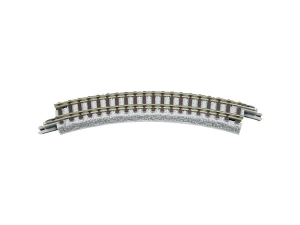 Rokuhan sporsett 7297010 Z (med ballast) buet spor 45° 95 mm, 4 stk