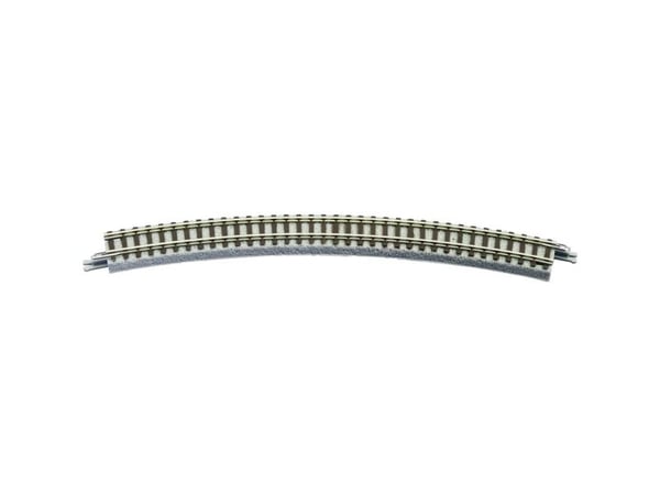 7297015 Z Rokuhan spor (med ballast) bøyespor 30° 270 mm 6 stk