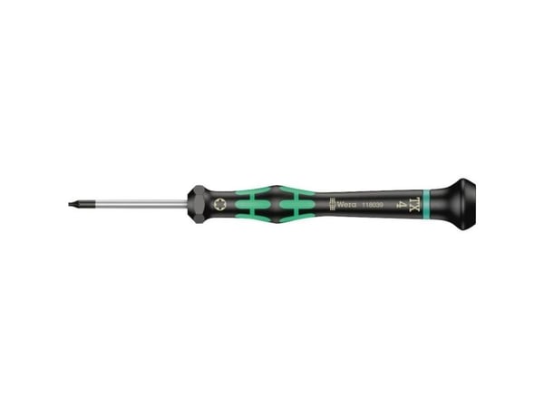 Wera 2067 Elektroniikka ja hienomekaniikka Torx-ruuvimeisseli Koko T 4 Terän pituus: 40 mm