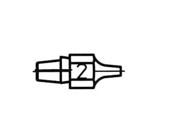 Weller DX 112 lodde-sugedyse spissstørrelse 1 mm spisslengde 23 mm (1 stk.)