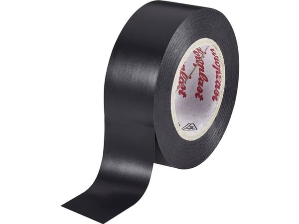 Coroplast 302-25-19BK PVC-teip sort (L x B) 25 m x 19 mm 1 stk