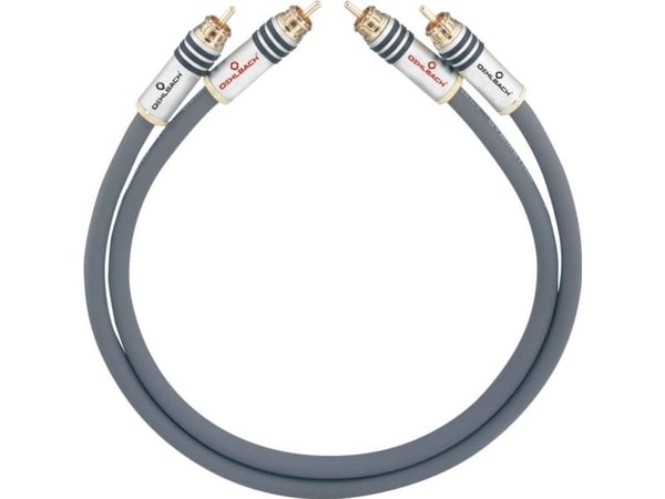 OEHLBACH NF 14 Master, 2 x RCA, Hankjønn, 2 x RCA, Hankjønn, 5 m, Antrasitt