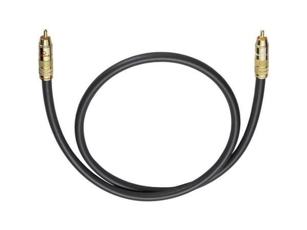 OEHLBACH NF 214 Sub, RCA, Hankjønn, RCA, Hankjønn, 1 m, Antrasitt