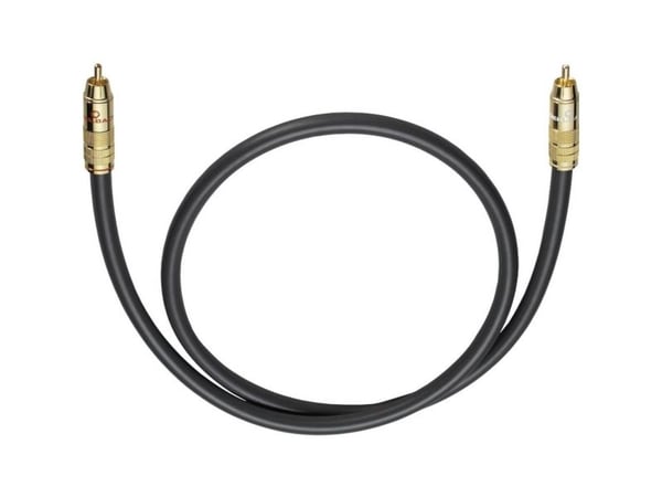 OEHLBACH 5m NF 214 Subwoofer Master Set, RCA, Hankjønn, RCA, Hankjønn, 5 m, Grå