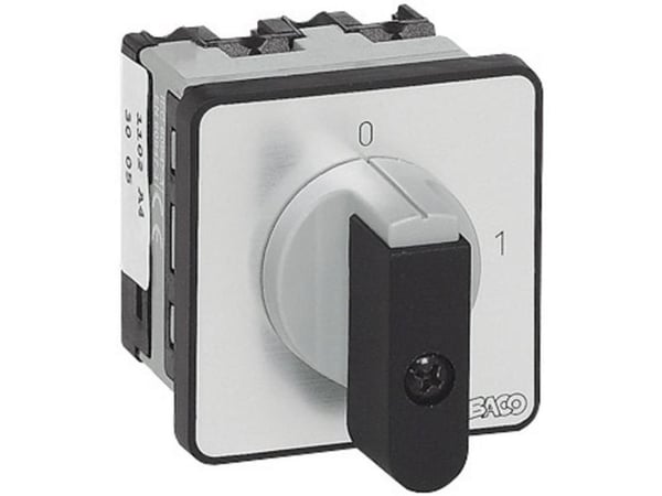 BACO NB03AQ1 Lastafbryder 16 A 1 x 90 ° Grå, Sort 1 stk