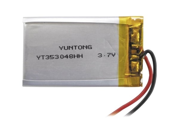 Sol Expert L350 Micro-LiPo batteri 3,7 V (maks) (L x B x H) 48 x 35 x 3 mm