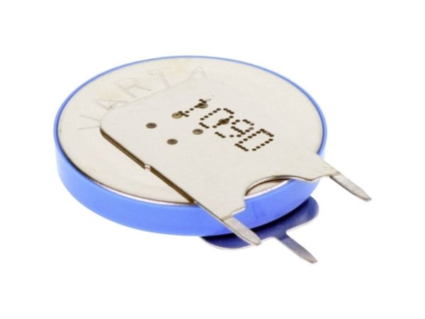Varta knappcellebatteri CR 2032, 3 V, 1 stk, 230 mAh litium (SC PCBD 2/1 ++/-)