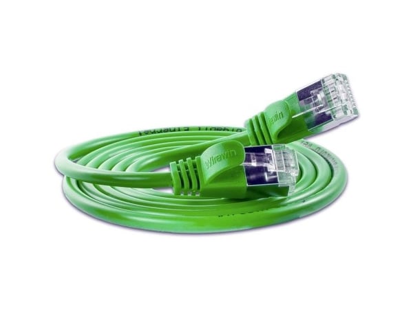 Triotronik PKW-LIGHT-STP-K6 2.0 GN, 2 m, Cat6, F/UTP (FTP), RJ-45, RJ-45