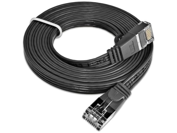 Wirewin PKW-STP-SLIM-KAT6 0.25 SW - RJ-45 - RJ-45 - Hankjønn/Hankjønn - 10/100/1000Base-T(X) - Cat6 - U/FTP (STP) (PKW-STP-SLIM-KAT6 0.25 SW)