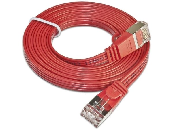 Triotronik PKW-STP-SLIM-KAT6 1.0 RT - RJ-45 - RJ-45 - M?nnlich/m?nnlich - 10/100/1000Base-T(X) - Cat6 - U/FTP (STP) (PKW-STP) -SLIM-KAT6 1.0 RT)