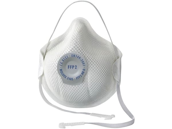 Moldex Smart 248501 Finstøvmaske med ventil FFP2 D 20 stk EN 149:2001, EN 149:2009 DIN 149:2001, DIN 149:2009