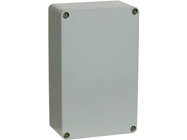 Fibox AM 0818 (L x S) 164 mm x 69 mm Alumiini Hopeanharmaa 1 kpl