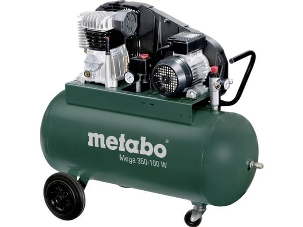Metabo Mega 350-100 W - Luftkompressor - 2200 W - oljesmurt - 320 l/min - 90 liter - 250 l/min