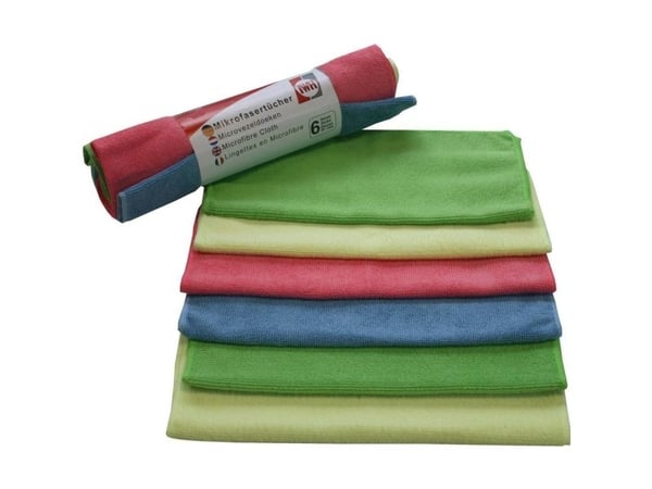 IWH 932 mikrofiberklut-sett med 6 stk. (L x B) 30 x 30 cm
