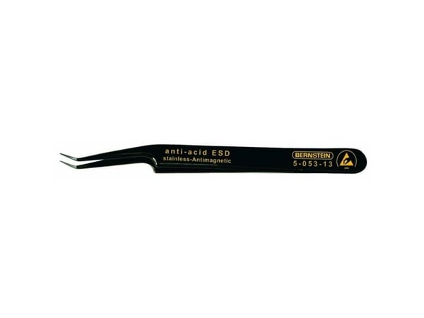Bernstein 5-053-13, Rustfritt stål, Svart, Konisk, Buet, 13 g, 110 mm