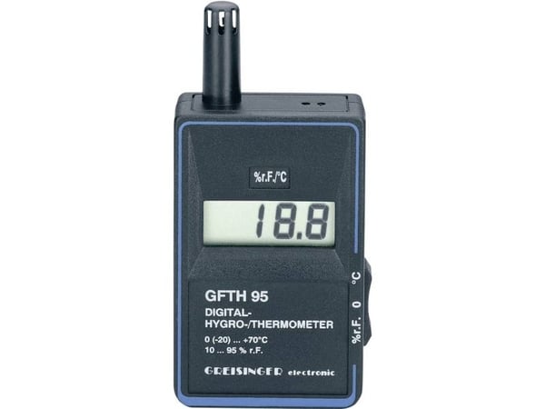 Greisinger GFTH 95 Kosteusmittari (hygrometri) 10 % rH 95 % rH