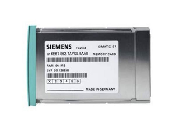 Siemens Siemens Dig.Industr. 6ES79521KT000AA0 PLC-minneskort