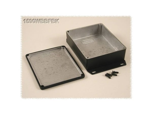 Hammond Electronics 1590WBBSFBK universal-kabinet 120 x 94 x 42 aluminium sort (1 stk.)