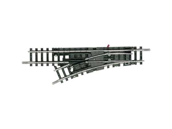 T14951 N Minitrix sporskinne, venstre 194,6 mm, 24°