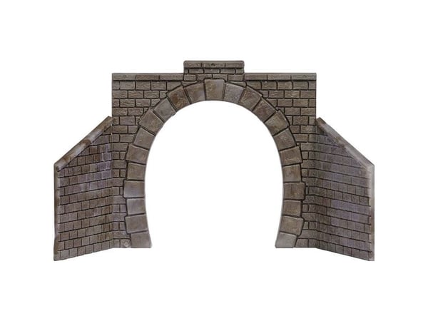 Busch 8840 TT tunnelportal 1 spår färdig modell