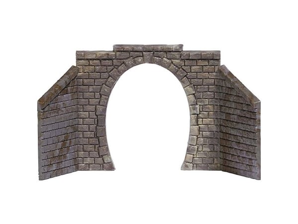Busch 8197 N tunnelportal 1-sporet ferdig modell