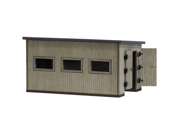 Busch 12380 H0 Lokomotivstall for smalsporet jernbane