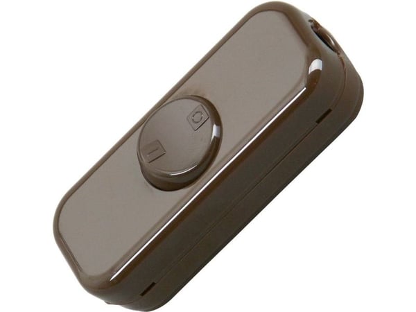Kopp 193606003 Johtokytkin Ruskea 1 x Off/On 10 A 1 kpl 1 kpl