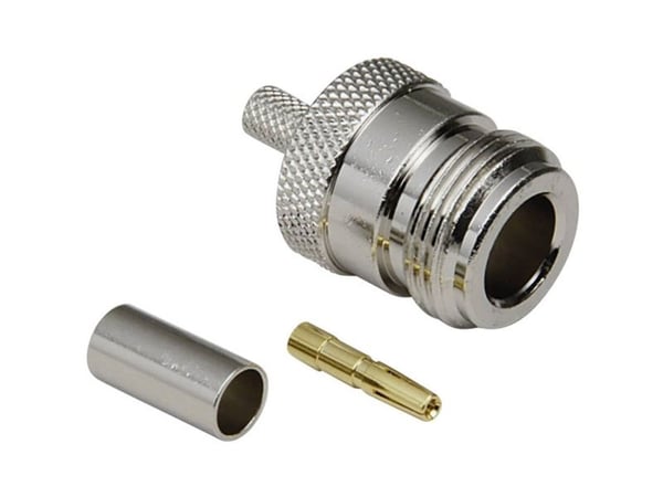 BKL Electronic 0404015/D N-liitin Liitäntä, suora 50 Ω 1 kpl