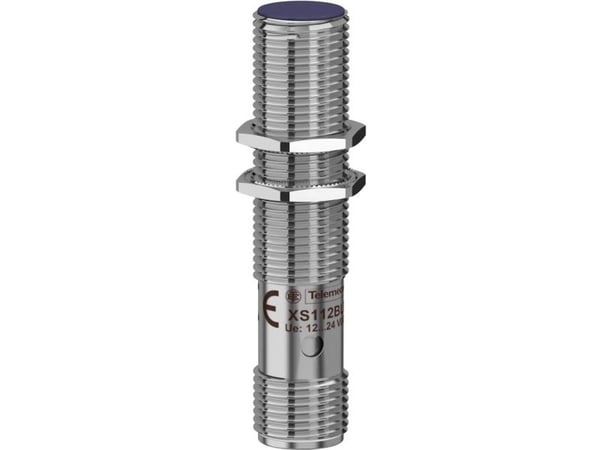 Schneider Electric Inductive sensor XS1 M12, Induktiivinen lähestymisanturi, Ruostumaton teräs, 1 kpl, 15 g, 55 mm
