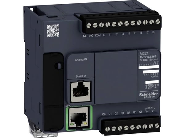 Schneider Electric TM221CE16T, IP20, 95 mm, 70 mm, 90 mm, 346 g, 139 mm