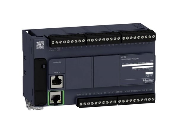 Schneider Electric TM221CE40R, IP20, 50 - 60 Hz, -10 - 55 °C, -25 - 70 °C, 160 mm, 70 mm