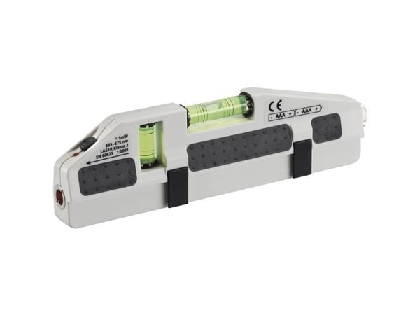 Laserliner 025.03.00A, 50 m, 0,5 mm/m, Sort, Hvit, 1,5 V, 210 mm, 59 mm
