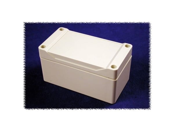 Hammond Electronics 1555D2GY Universalskap 120 x 65 x 60 Polykarbonat Grå 1 stk
