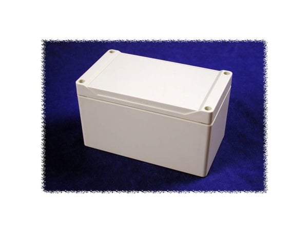 Hammond Electronics 1555K2GY Universalskap 160 x 90 x 90 Polykarbonat Grå 1 stk