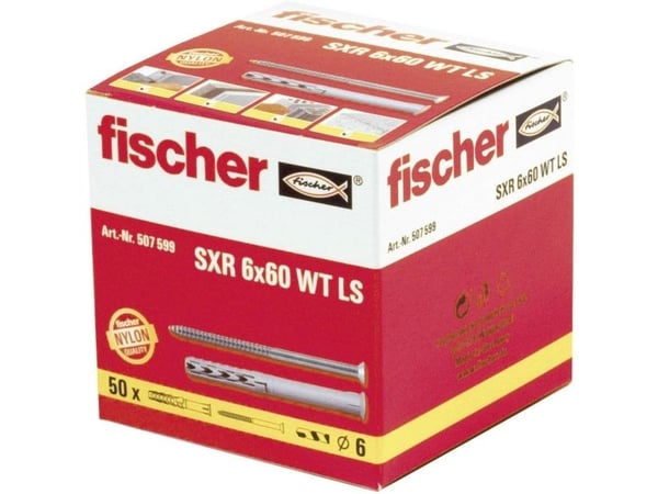 Fischer rammeplug 507599 1 set