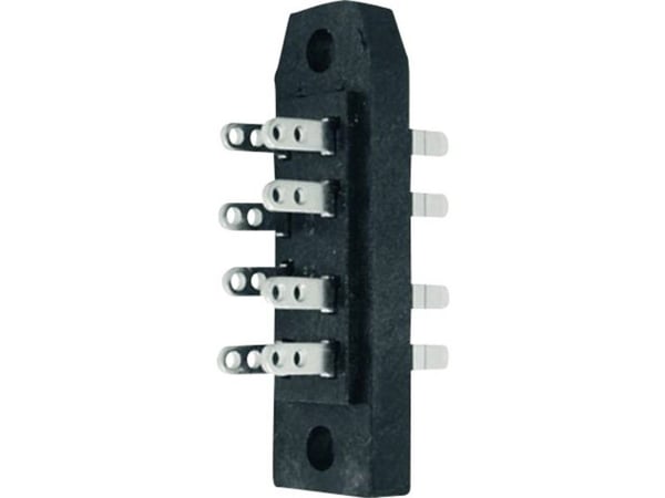 Telegärtner knivlist J00045A0912, totalt polantall 12, 2 rekker, 1 stk