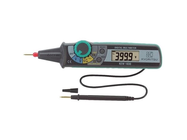 Kyoritsu KEW-1030 Hånd-multimeter CAT III 600 V