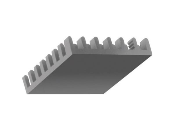 Fischer Elektronik ICK BGA 27 X 27 X 10 Jäähdytyselementit 18,5 K/W (L x S x K) 27 x 27 x 10 mm 27 x 27 x 10 mm