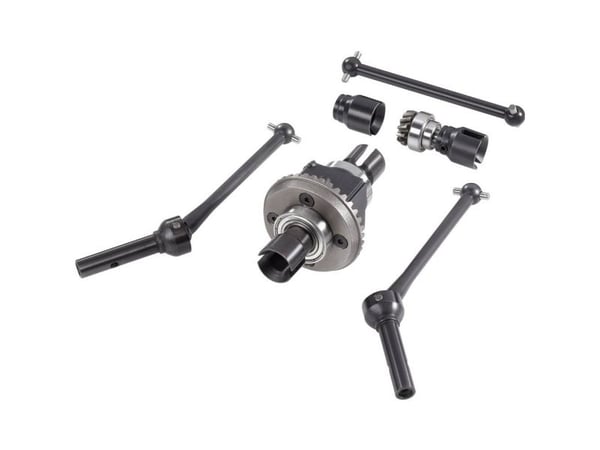 Reely FS1872C tuning-set for ettermontering med firehjulsdrift (Tuning Carbon)