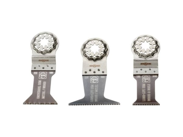 FEIN 35222967100, Bladsett, Metall, Tre, Fein MULTIMASTER AMM 500 Plus Select, MULTIMASTER AMM 700 Max Top, MULTIMASTER AMM 700 Max Select,..., 3 s...