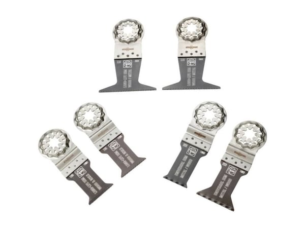 Fein BEST OF E-CUT - Nedsenket sagblad - for tre, metall - 6 deler - for MultiMaster Max AS AMM 700; MultiMaster Max Top AS AMM 700; MultiMaster Pl...