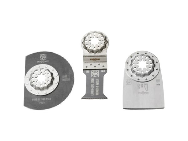 Fein Combo Renovation - Saw blade and spatula set - 3 deler - Starlock